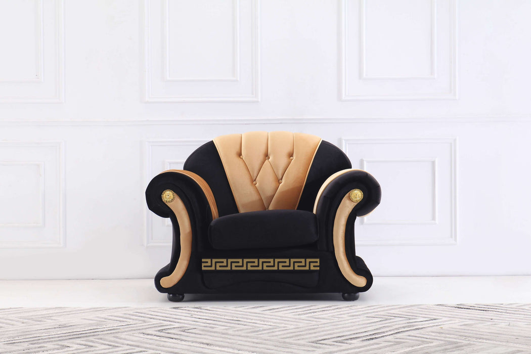 Cleopatra Gold Chair