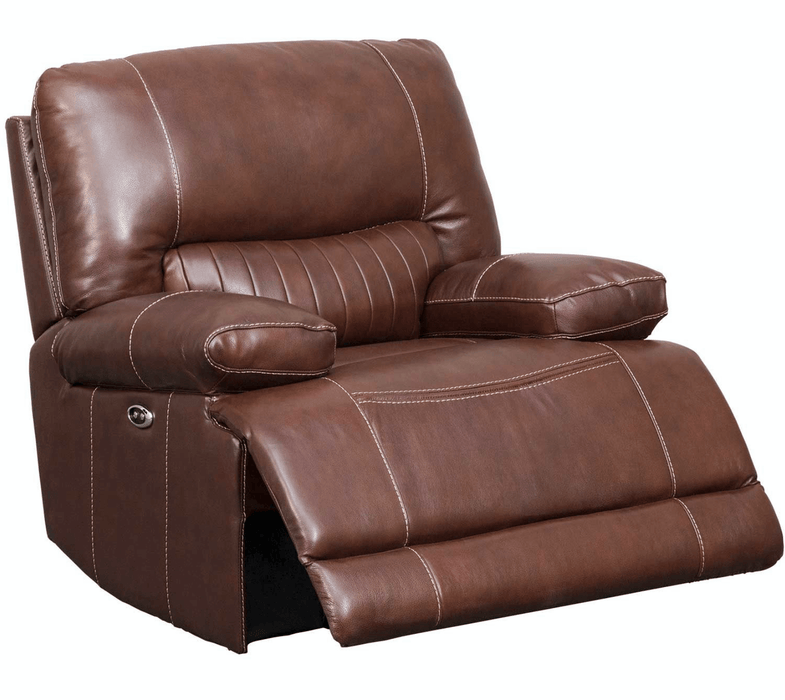 DeMarco Power Reclining Leather Sectional