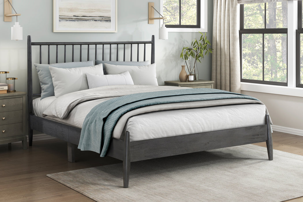 Brickell Grey Bed