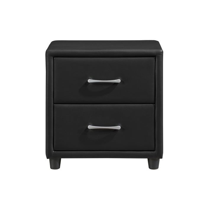 Lorenzi Black Bedroom Collection