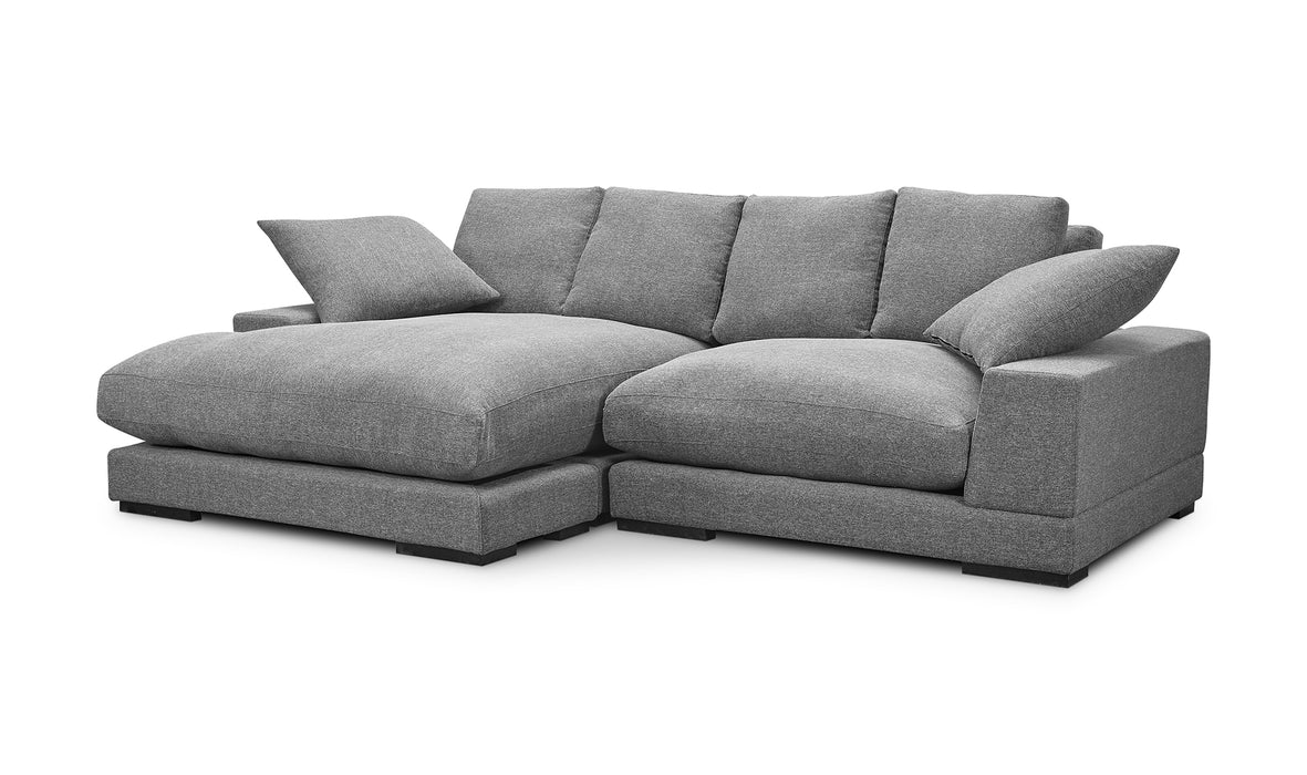 Plunge Sectional Grey
