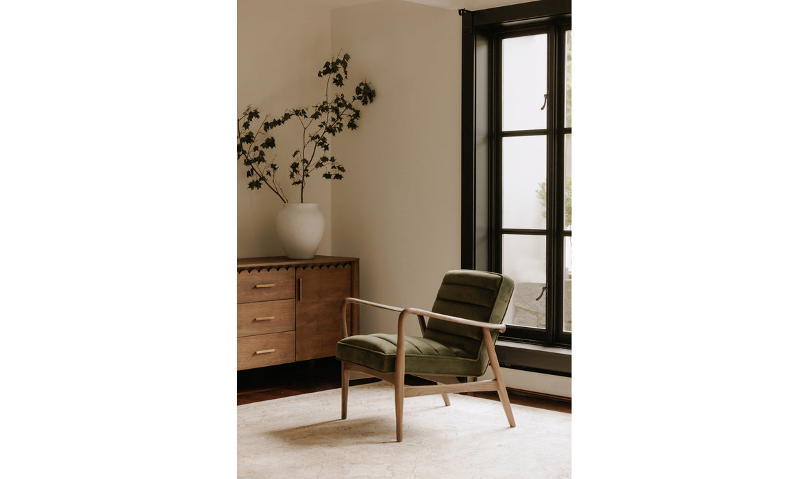 Anderson Green Accent Armchair