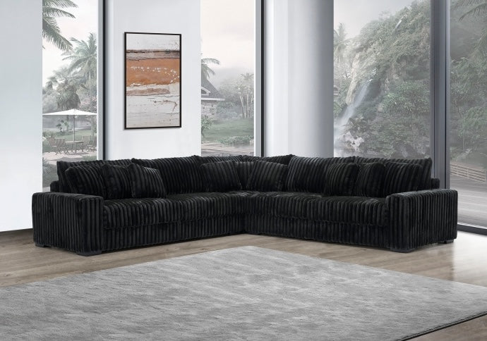 Grizzly II Corduroy Sectional Collection