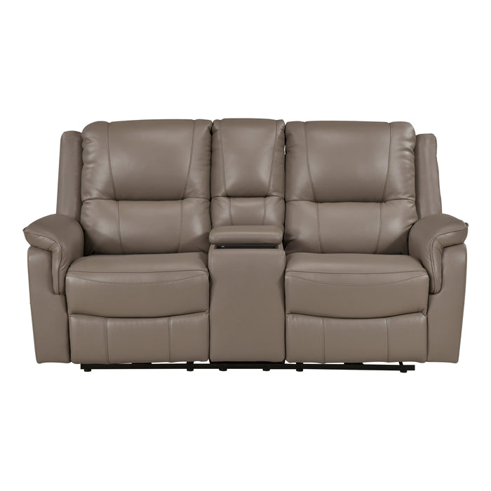 Haven Power Reclining Leather Living Room Collection