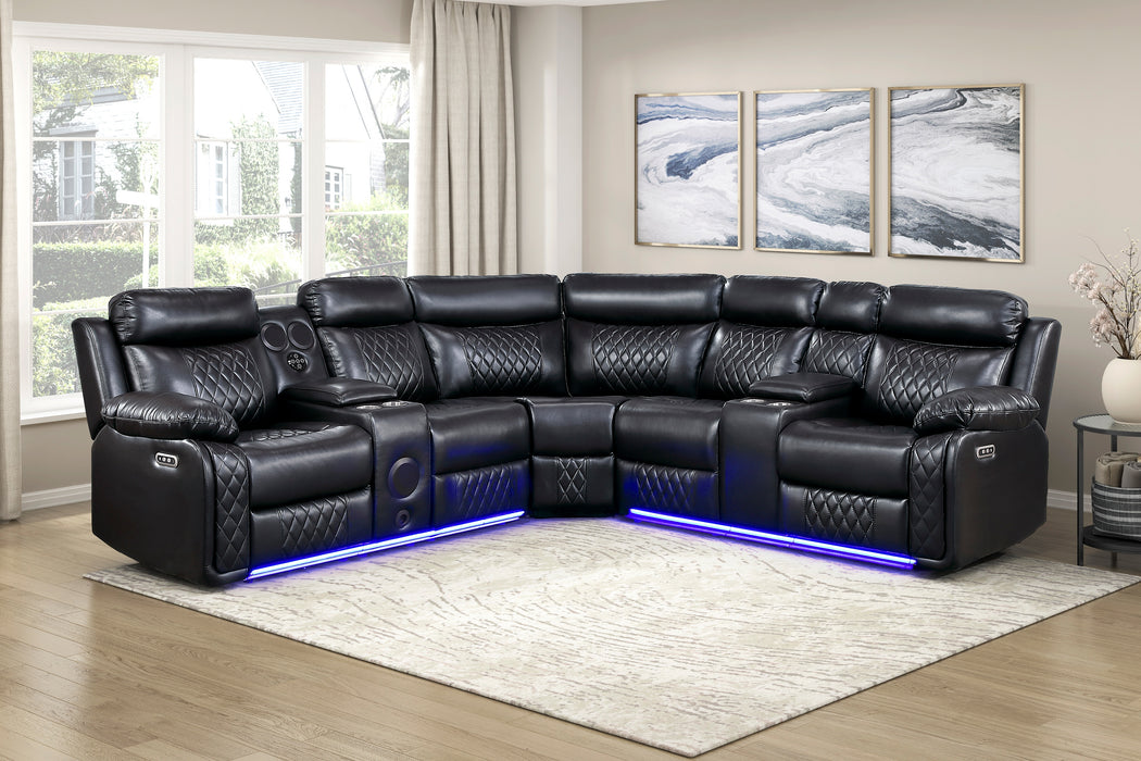 Cipher Power Reclining Sectional Collection