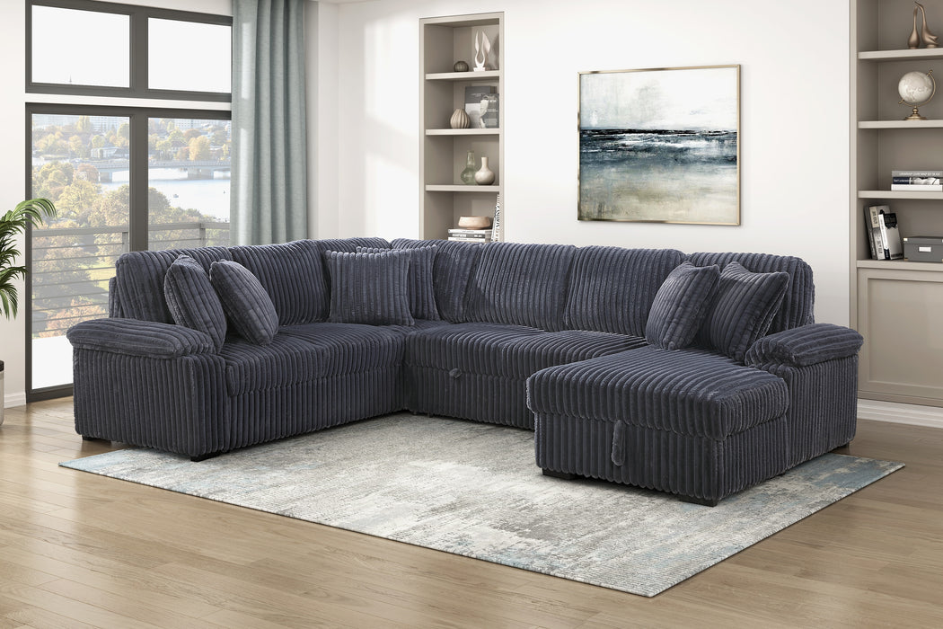 Ridge 3 Pc. Sleeper Sectional Collection