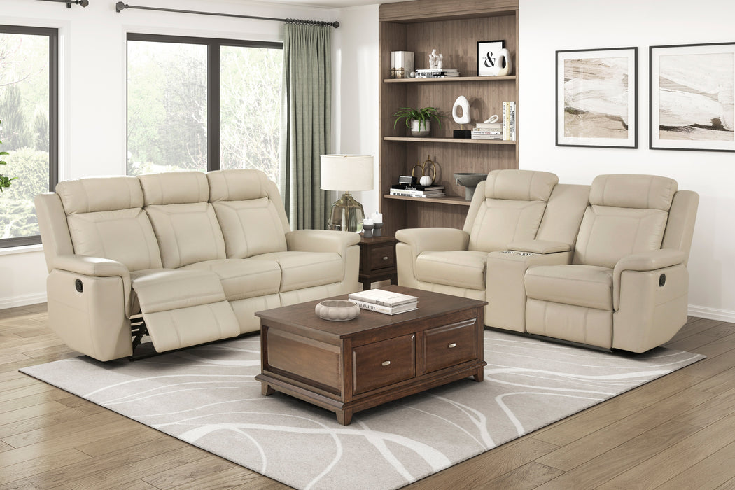 8379 Reclining Leather Living Room Collection