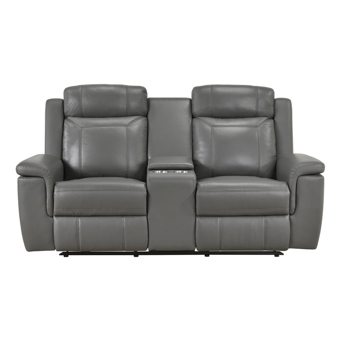 8379 Reclining Leather Living Room Collection
