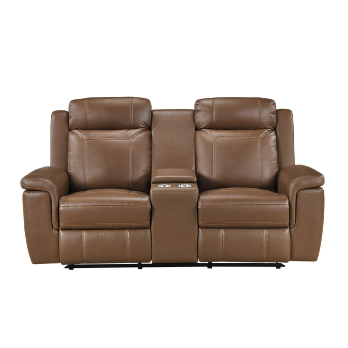 8379 Reclining Leather Living Room Collection