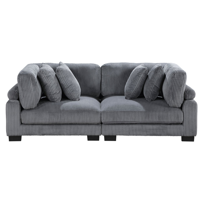 Traverse Grey Living Room Collection