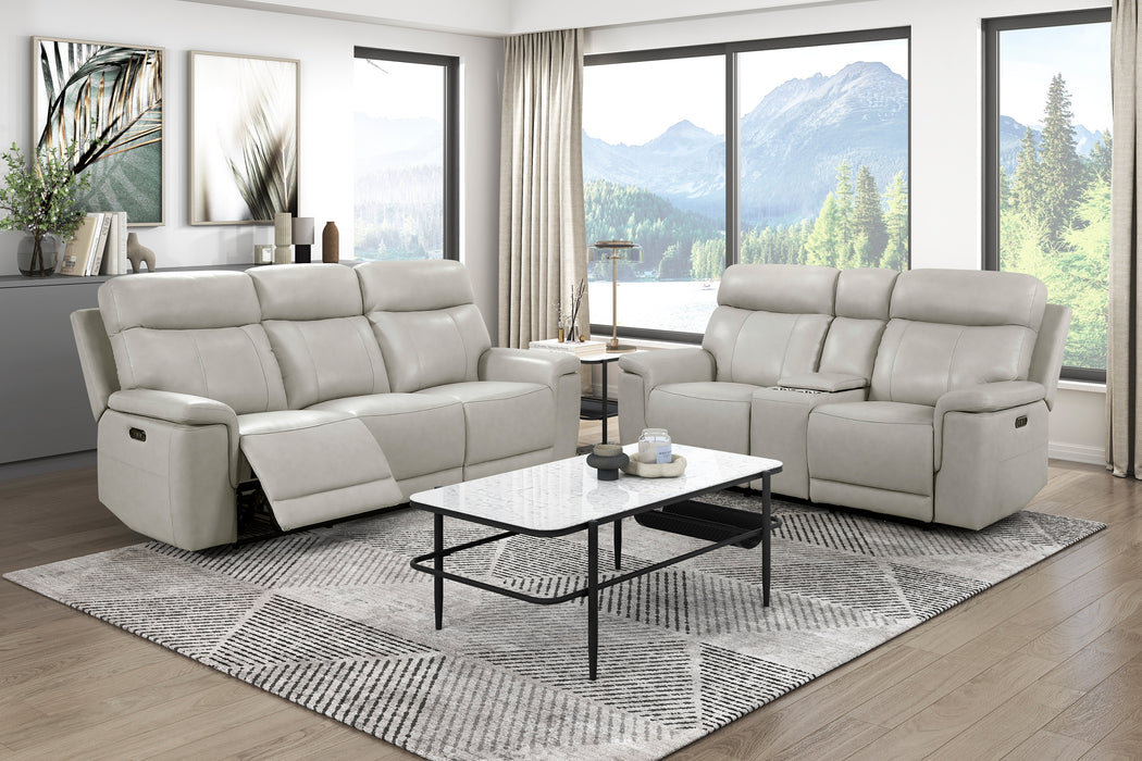 Celestia Power Reclining Leather Living Room Collection