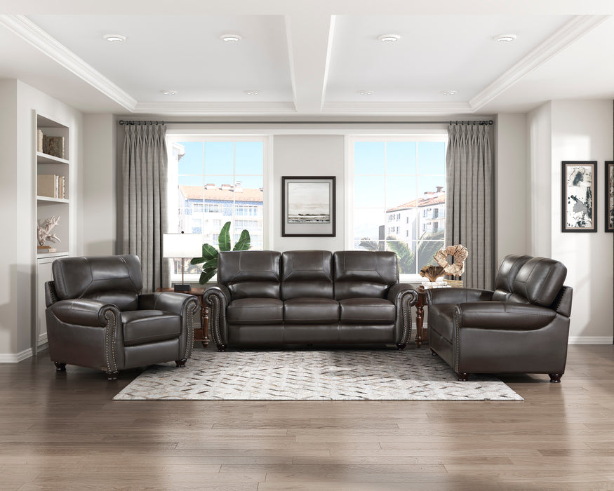 Foxborough Leather Living Room Collection
