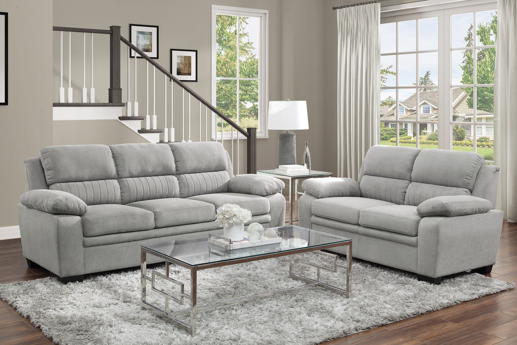 Holleman Light Grey Living Room Collection