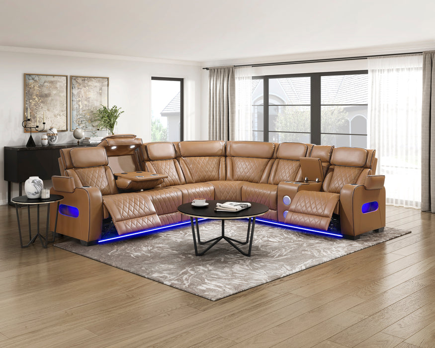 Fairway Power Reclining Sectional Collection