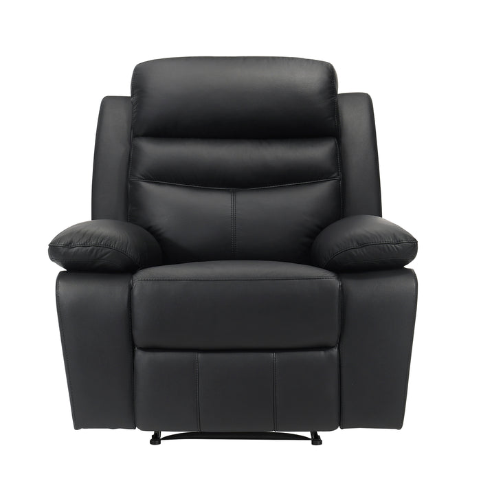 Hancock Manual Reclining Leather Living Room Collection