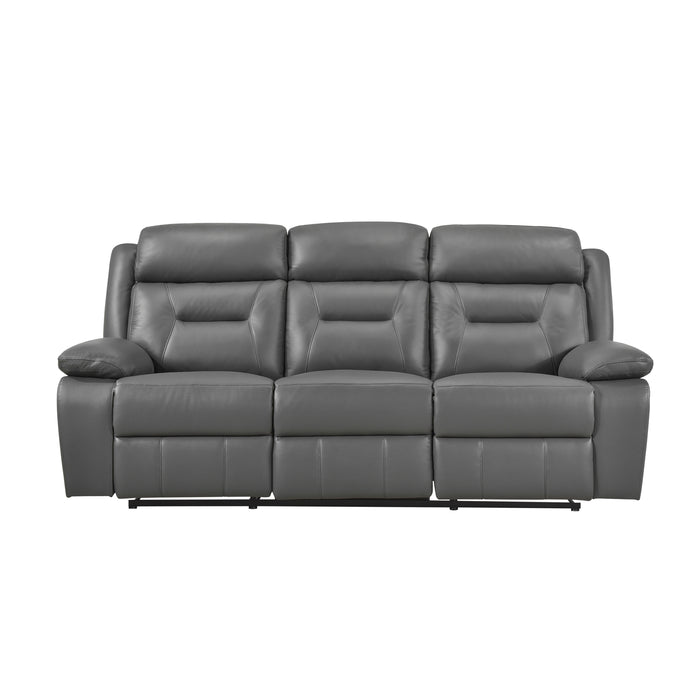 Laconia Manual Reclining Leather Living Room Collection