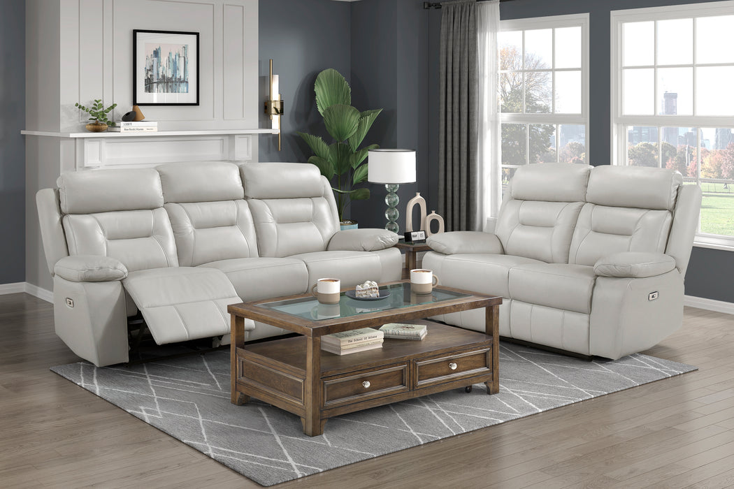 Laconia Power Reclining Leather Living Room Collection