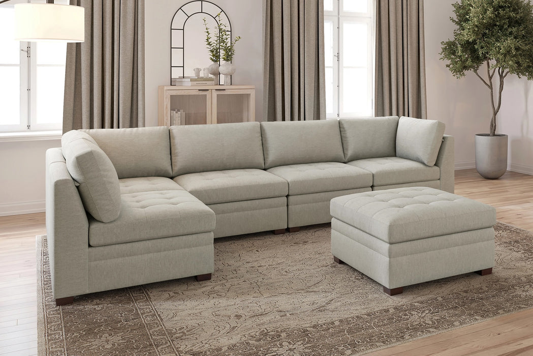 Abby Beige Modular Sectional Collection