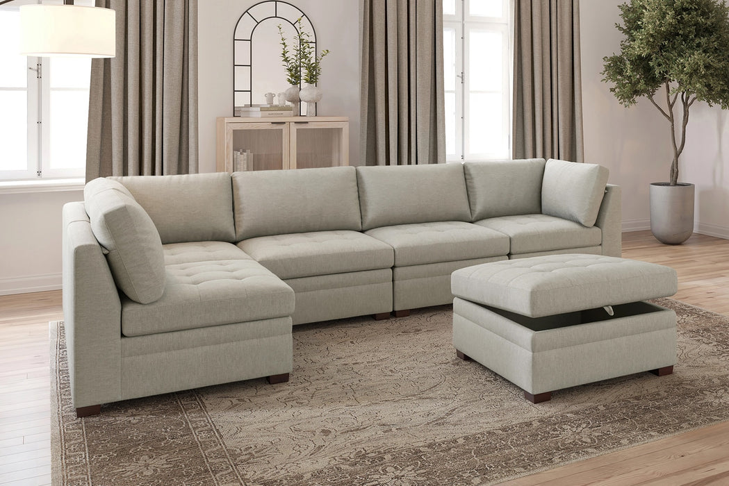Abby Beige Modular Sectional Collection