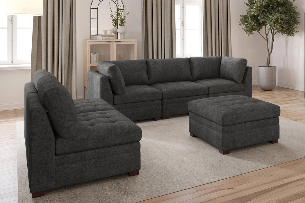 Abby Grey Modular Sectional Collection