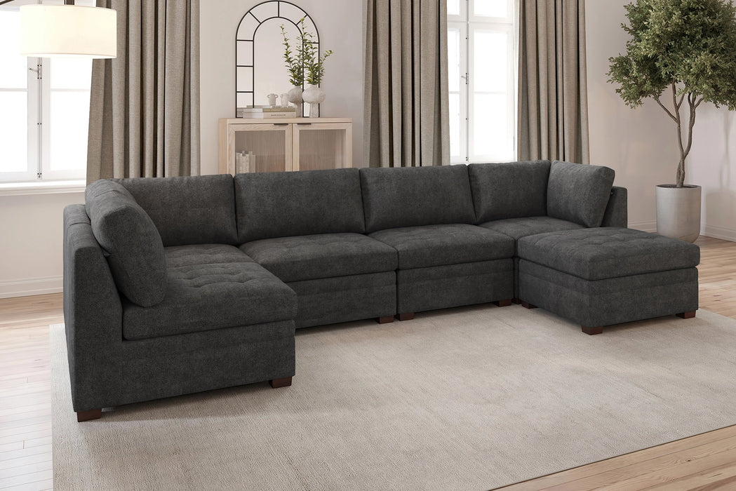 Abby Grey Modular Sectional Collection