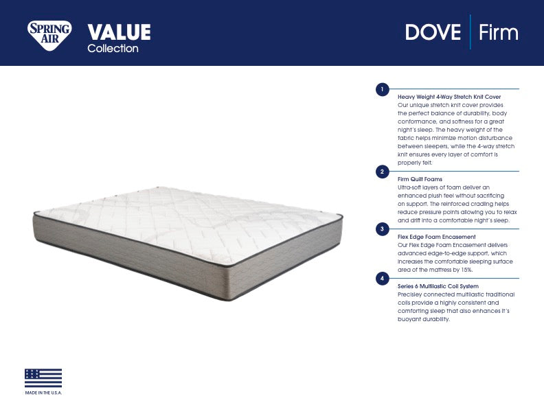 Dove Firm Mattress