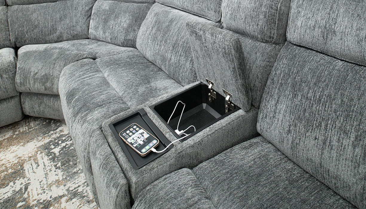 East Hill Power Reclining Sectional Collection