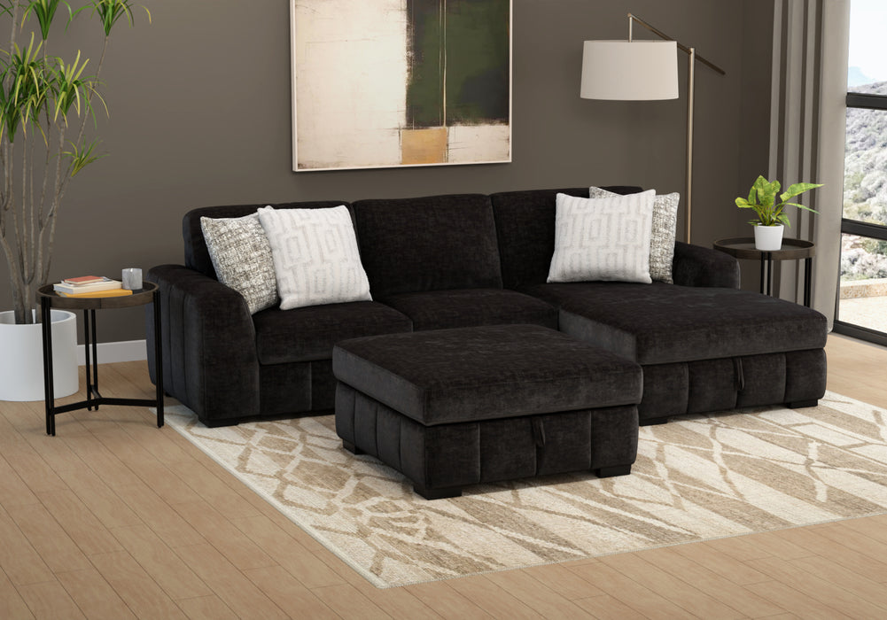 Ritchie Black Sectional Collection