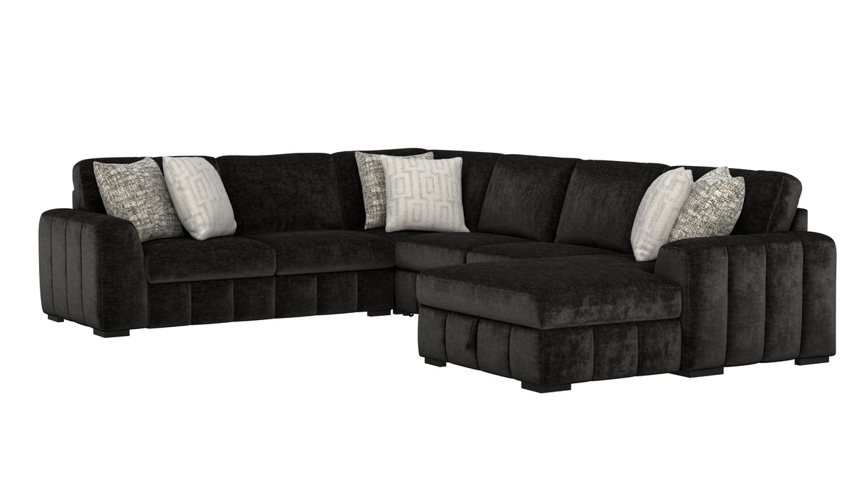 Ritchie Black Sectional Collection