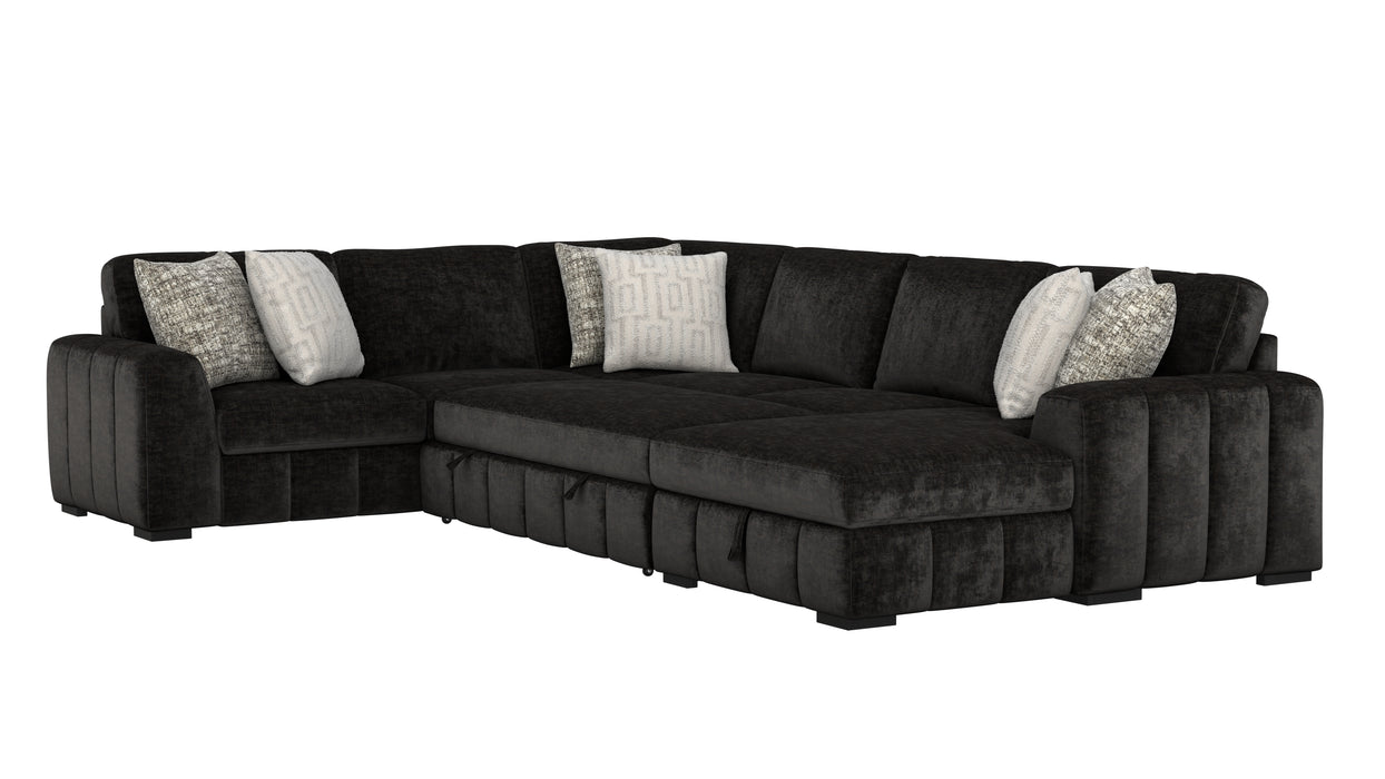 Ritchie Black Sectional Collection