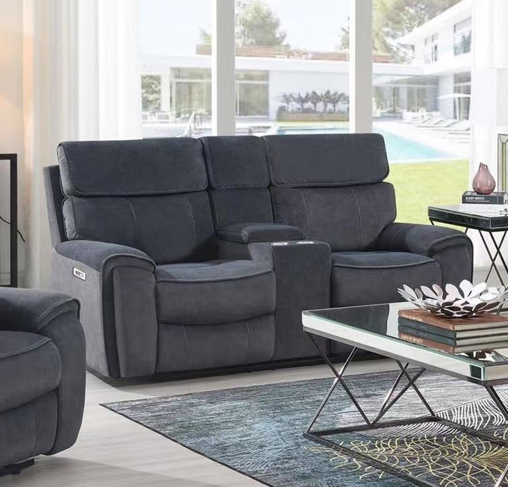 Little Rock Grey Power Reclining Living Room Collection