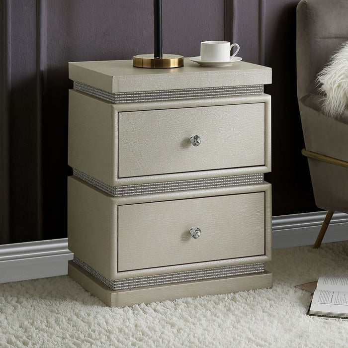 Lotus Accent Side Table