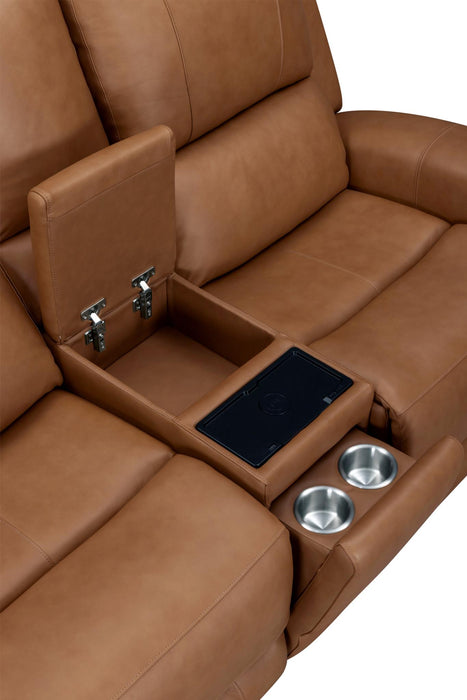 Belmont Zero-Gravity Power Reclining Leather Living Room Collection