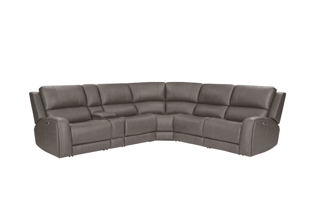 Belmont Zero-Gravity Power Reclining Leather Sectional Collection