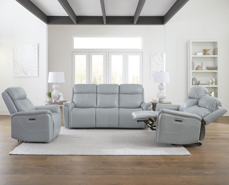 Cascade Power Reclining Leather Living Room Collection
