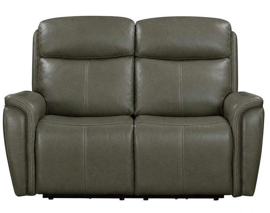 Cascade Power Reclining Leather Living Room Collection