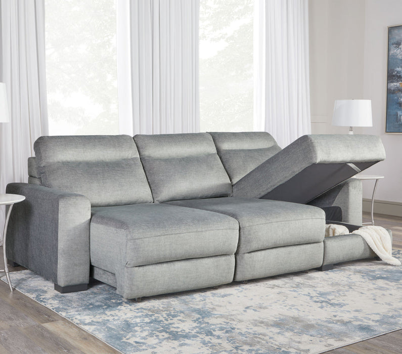 Elliot Power Sliding Sectional