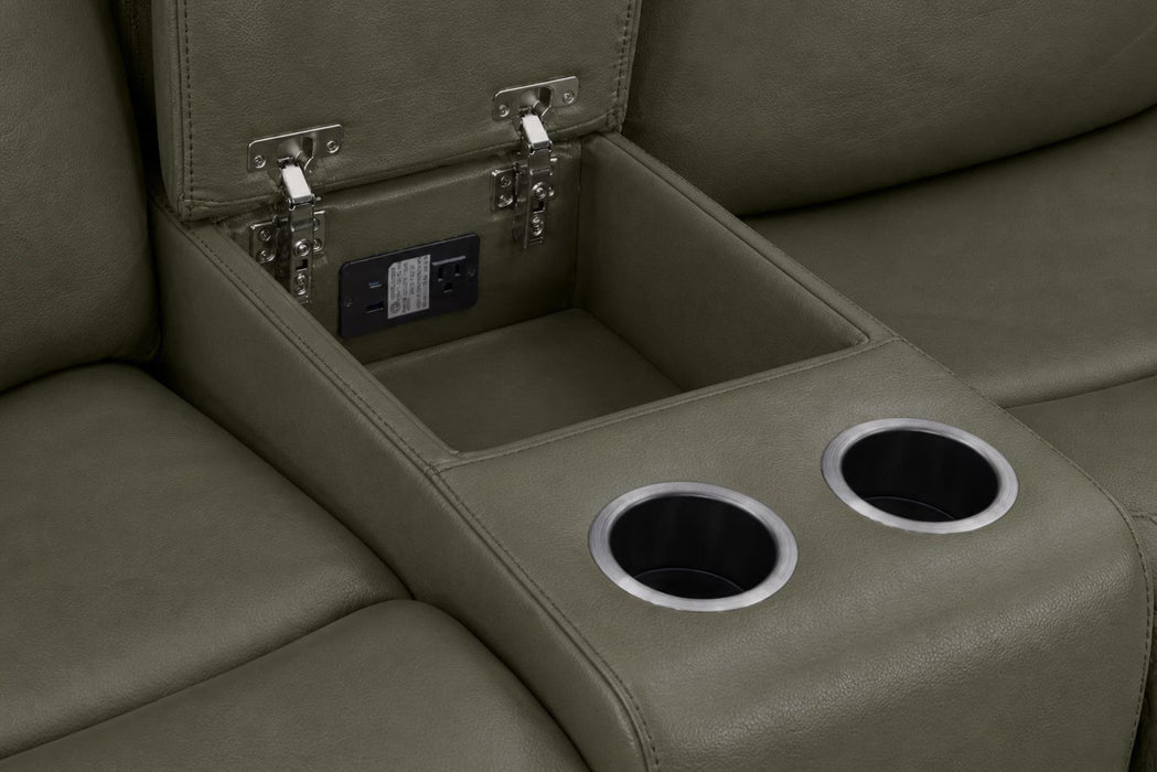 Napa Zero-Gravity Power Reclining Leather Living Room Collection