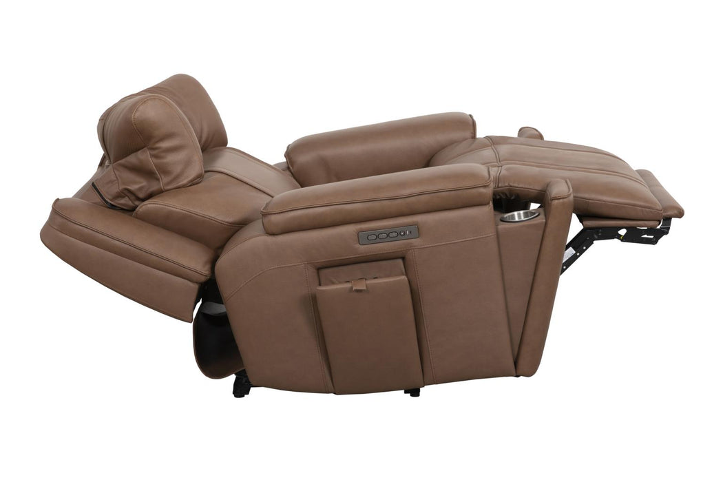 Sausalito Zero-Gravity Immersive Audio Power Reclining Leather Sectional Collection