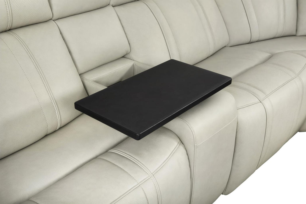 Sausalito Zero-Gravity Immersive Audio Power Reclining Leather Sectional Collection