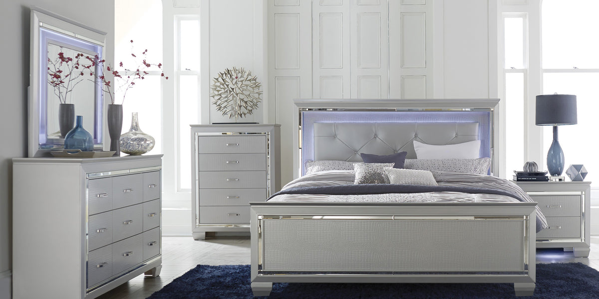 Veronica Silver Bedroom Collection — Expo Furniture Gallery