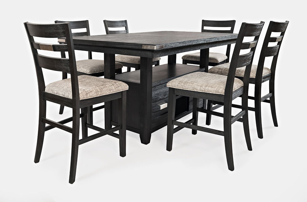 Altamonte Charcoal 7 Pc. Dining Set — Expo Furniture Gallery