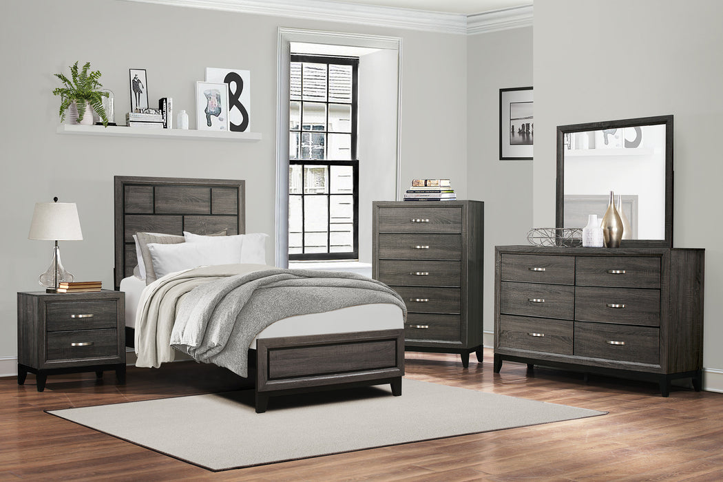 Davi Grey Bedroom Collection
