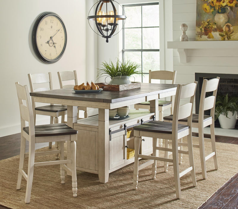 Madison County 7 Pc. Counter Height Dining Set